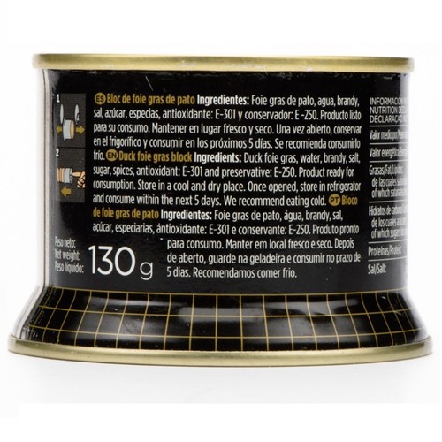 MARTIKO Bloc de foie gras d'ànec