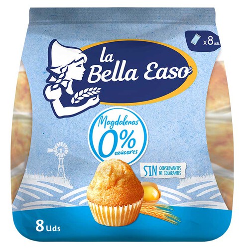 BELLA EASO Magdalenes 0% sucres