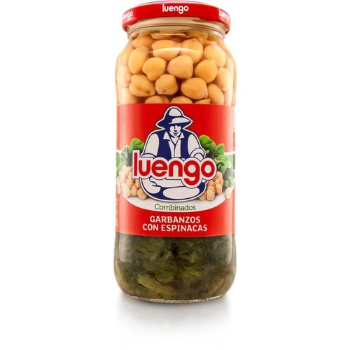 LUENGO Cigrons amb espinacs