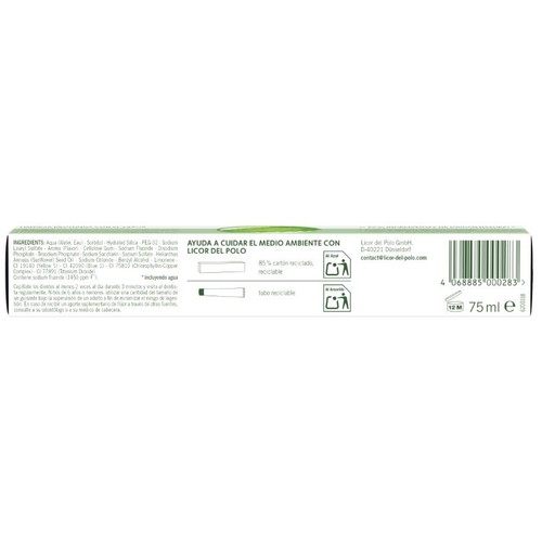 LICOR DEL POLO Crema dental triple efecte