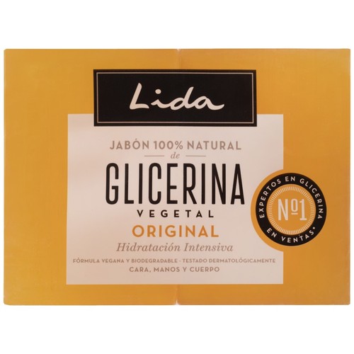 LIDA Sabó ecològic 100% natural de glicerina vegetal