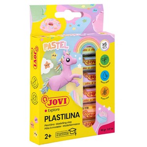 Imagen de JOVI Plastilina de colors pastel