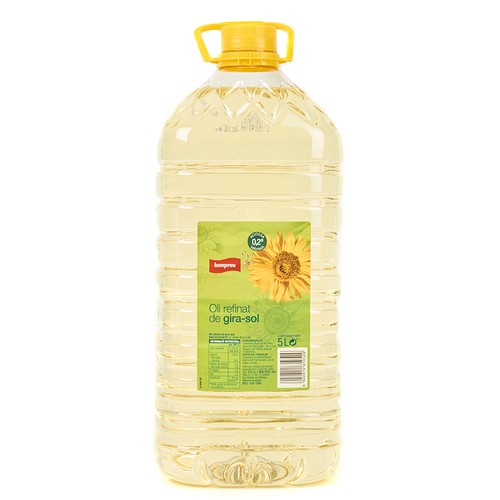 BONPREU Oli refinat de gira-sol