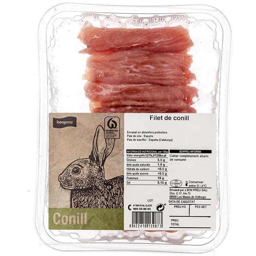 BONPREU Filet de conill
