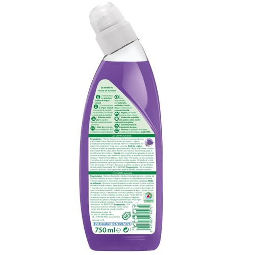 FROSCH Gel WC espígol ecològic