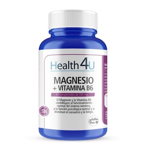 HEALTH 4U Complemento alimenticio de magnesio y B6