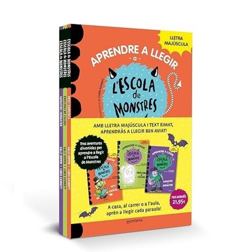 ED. MONTENA Llibre L'escola de Monstres / Pack