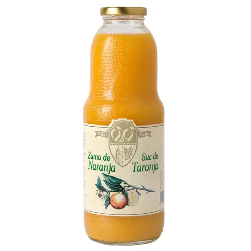 Zumo de piña y manzana ecológico Km0 en botella