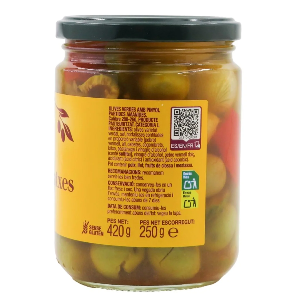 BONPREU Aceitunas gazpachas