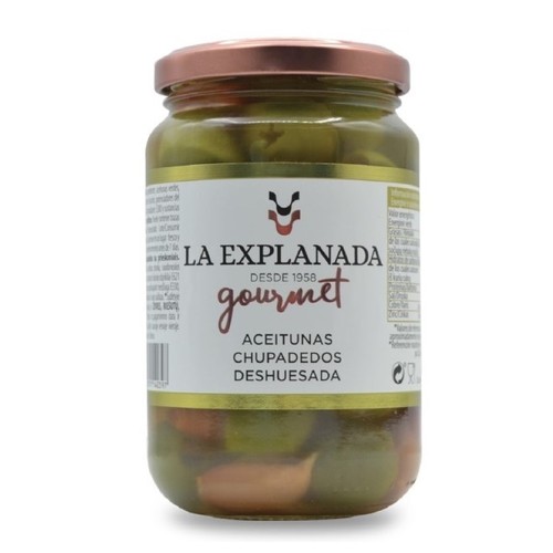 LA EXPLANADA Olives llepadits sense pinyol Gourmet