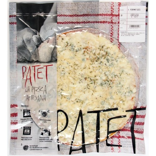 PATET Pizza 4 formatges