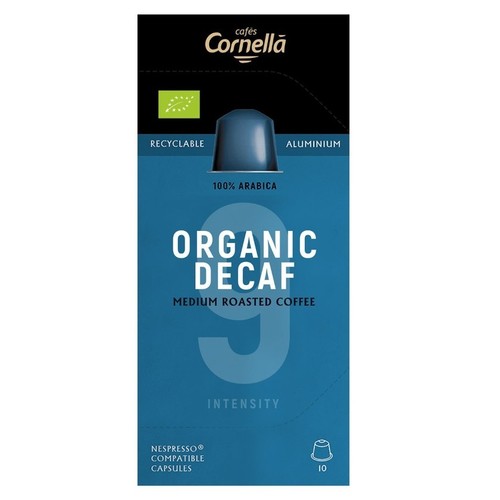 CORNELLÀ Cafè en càpsules orgànic descafeïnat ecològic Km0