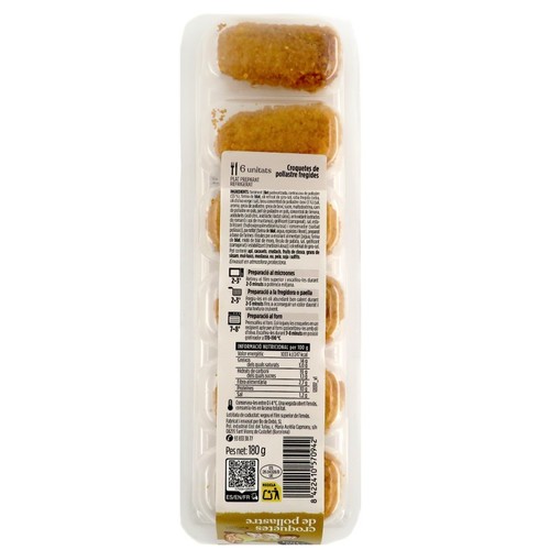 TERRA I TAST Croquetes de pollastre