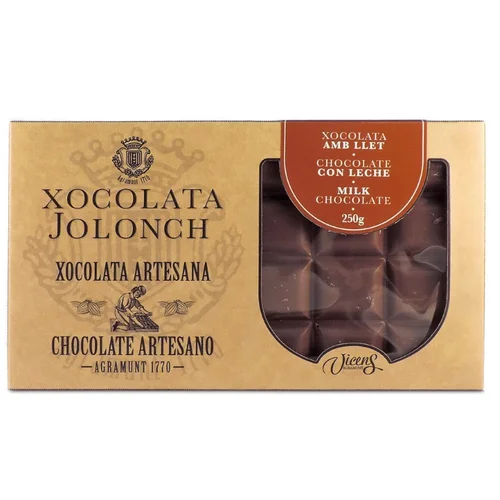 Chocolate blanco Jolonch Km0