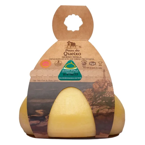 Queso Urgèlia DOP Alt Urgell-Cerdanya al corte en porción