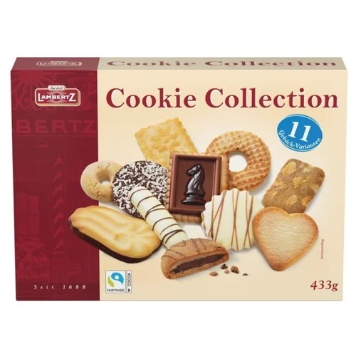 Surtido de galletas de barquillo