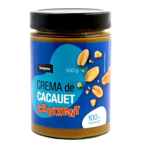 BONPREU Crema de cacauet cruixent