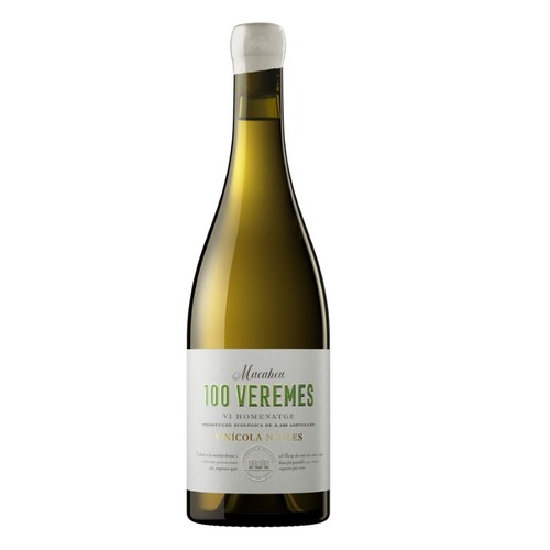 100 VEREMES Vi blanc ecològic DO Tarragona Km0