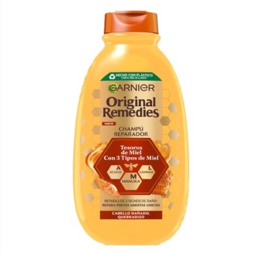 ORIGINAL REMEDIES Xampú reparador Tesoros de Miel