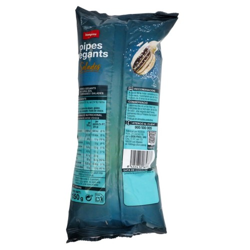 BONPREU Pipes gegants salades
