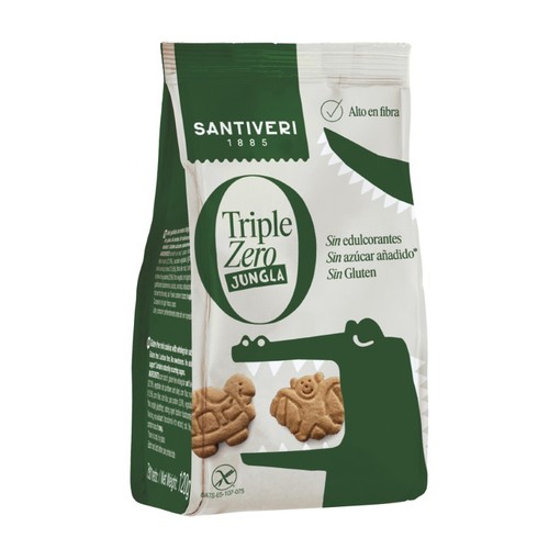 SANTIVERI Galetes Jungla Triple Zero sense gluten