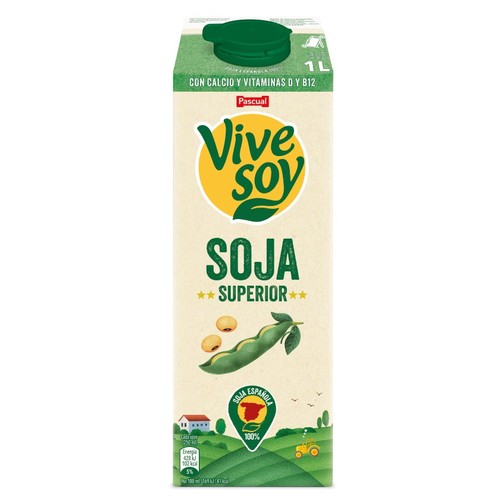 VIVE SOY Beguda de soja superior en cartró
