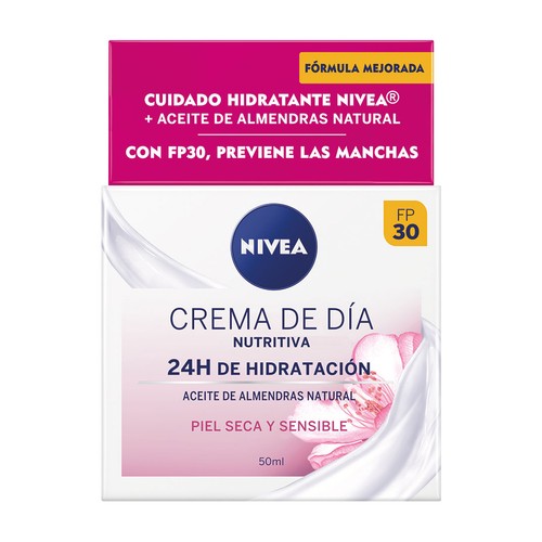 NIVEA Crema facial nutritiva de dia pell seca