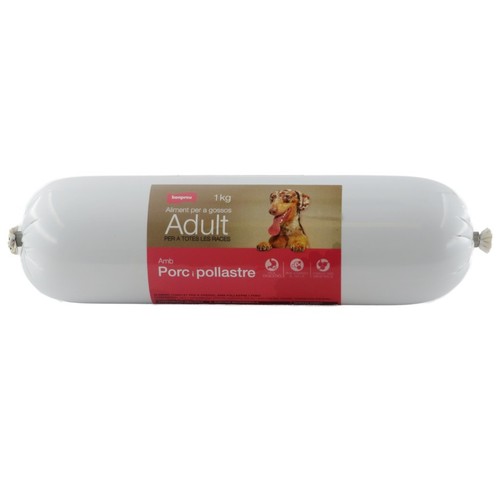 BONPREU Menjar amb porc per a gos