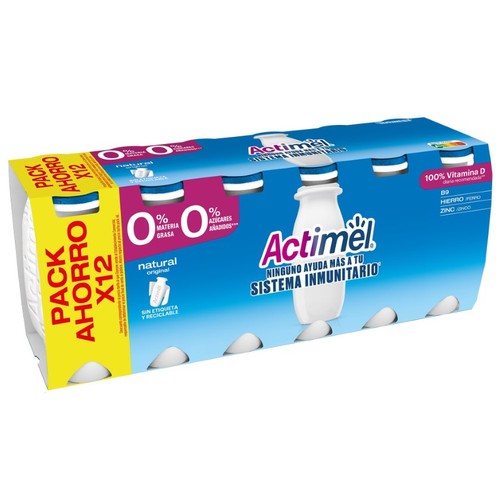 ACTIMEL Iogurt per beure natural