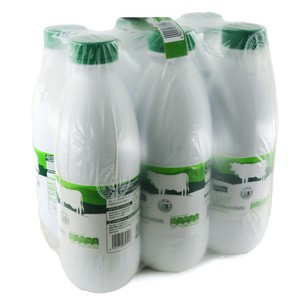 BONPREU Leche semidesnatada 6x1,5L en botella