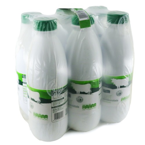 BONPREU Llet semidesnatada 6x1,5L en ampolla
