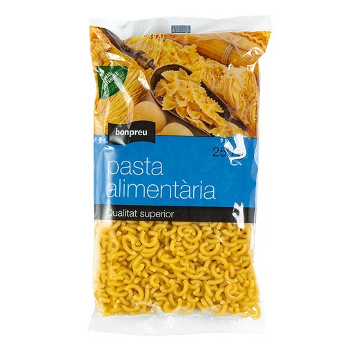 BONPREU Pasta alimentària per a fideuà Km0