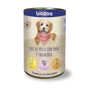 Imagen de BIAZOO Menjar de pollastre i pastanaga per a gos