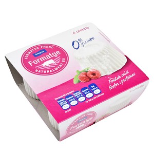 BONPREU Formatge fresc 0% MG