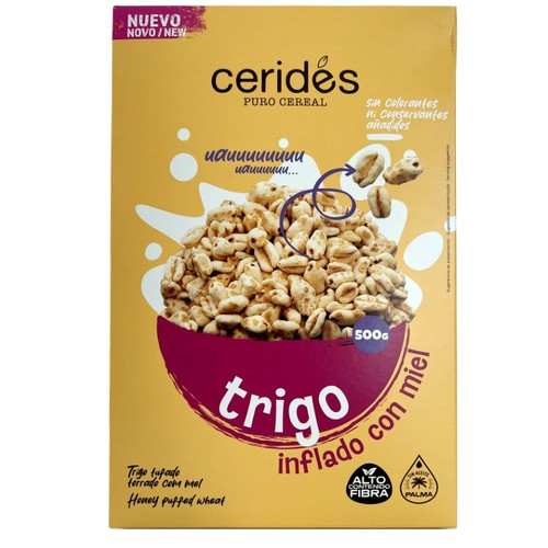 CERIDÉS Cereals de blat amb mel