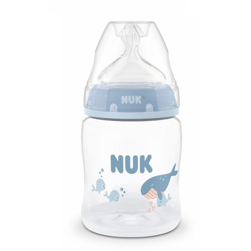 NUK Biberó amb tetina de làtex 0-6 mesos talla M