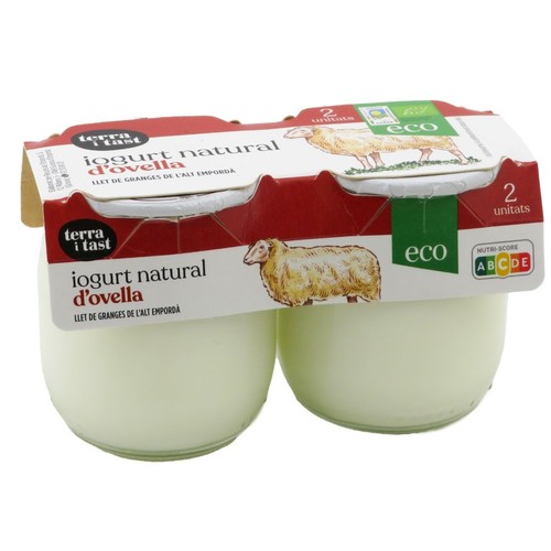 TERRA I TAST Iogurt natural d'ovella ecològic