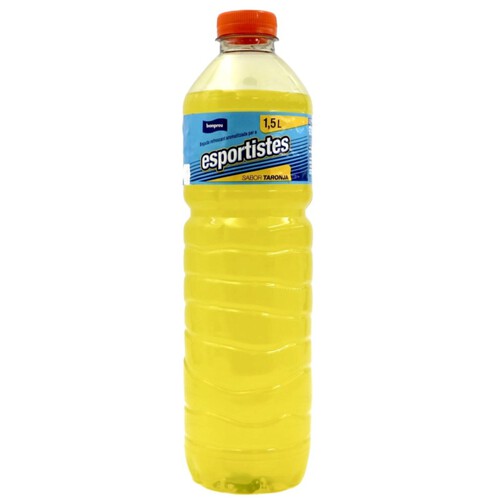 BONPREU Beguda refrescant per a esportistes sabor a taronja