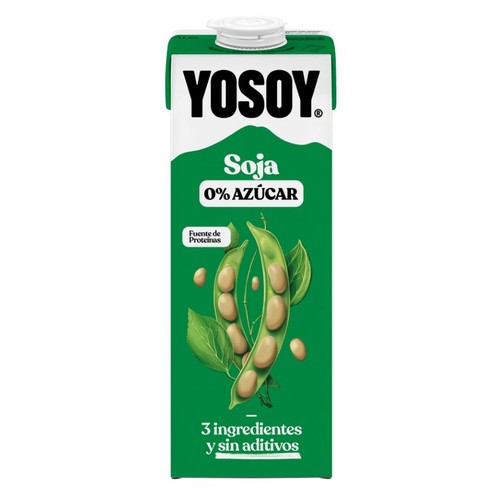 YOSOY Beguda de soja sense sucres afegits en cartró