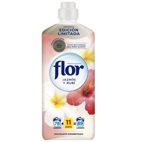 FLOR Suavitzant concentrat gessamí i rubí de 89 dosis
