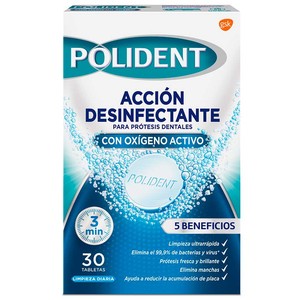 Limpiador dentaduras