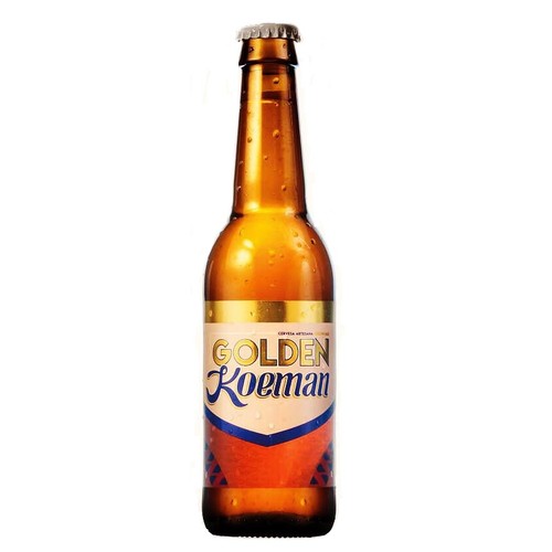 GOLDEN Cervesa Koeman Km0 en ampolla