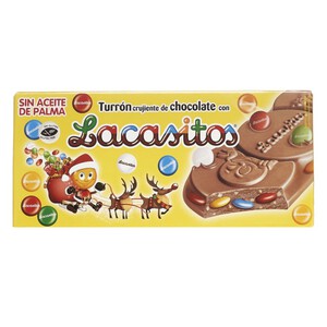 LACASITOS Torró cruixent de xocolata amb Lacasitos