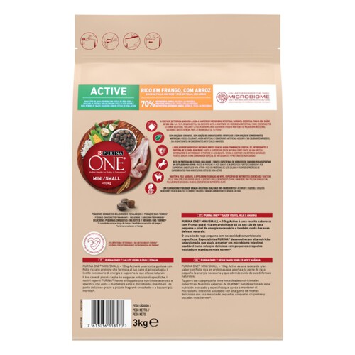 PURINA ONE Menjar de pollastre per a gos mini