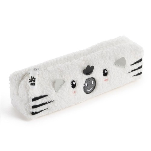 BACK2FUN Estoig fluffy zebra