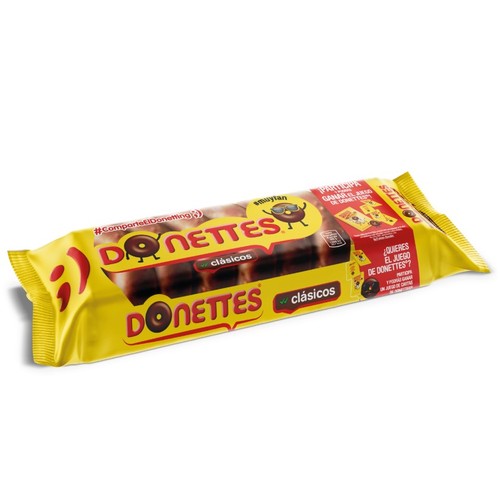 DONETTES Pastisset de xocolata clàssic banyat