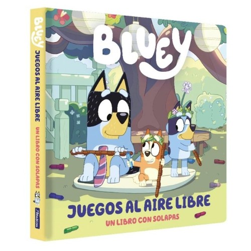 ED. BEASCOA Llibre Bluey. Libro de cartón con solapa