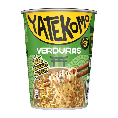 YATEKOMO Fideus orientals amb verdures