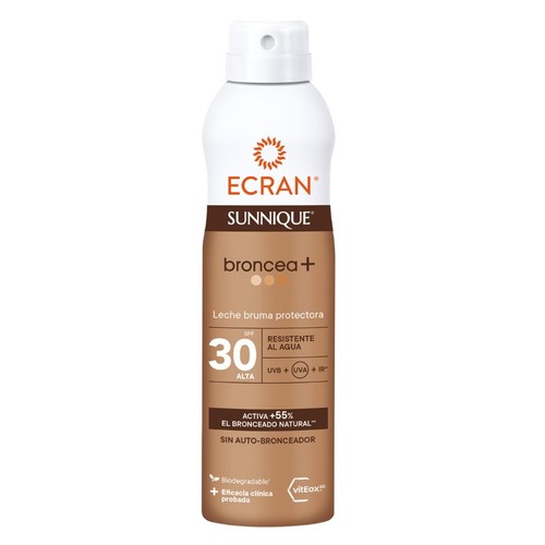 ECRAN Llet broma protectora FPS 30 bronzejadora Sunnique