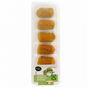 TERRA I TAST Croquetas de espinacas y queso